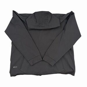 BYLT Elite Drop Cut Hoodie Men's Large L Black Pullover Stretch Athleisure Golf